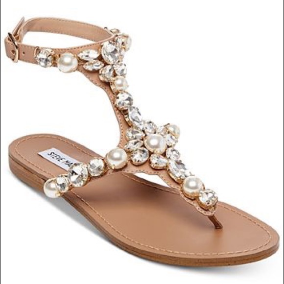 steve madden rhinestone sandals